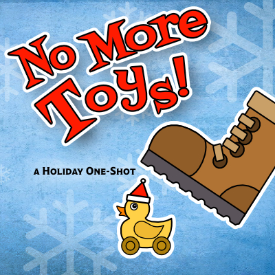 Cover for No More Toys - A holiday adventure for Dungeons & Dragons from Linden Games