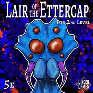 Cover of Lair of the Ettercap, a Dungeons and Dragons Adventure from Linden Games